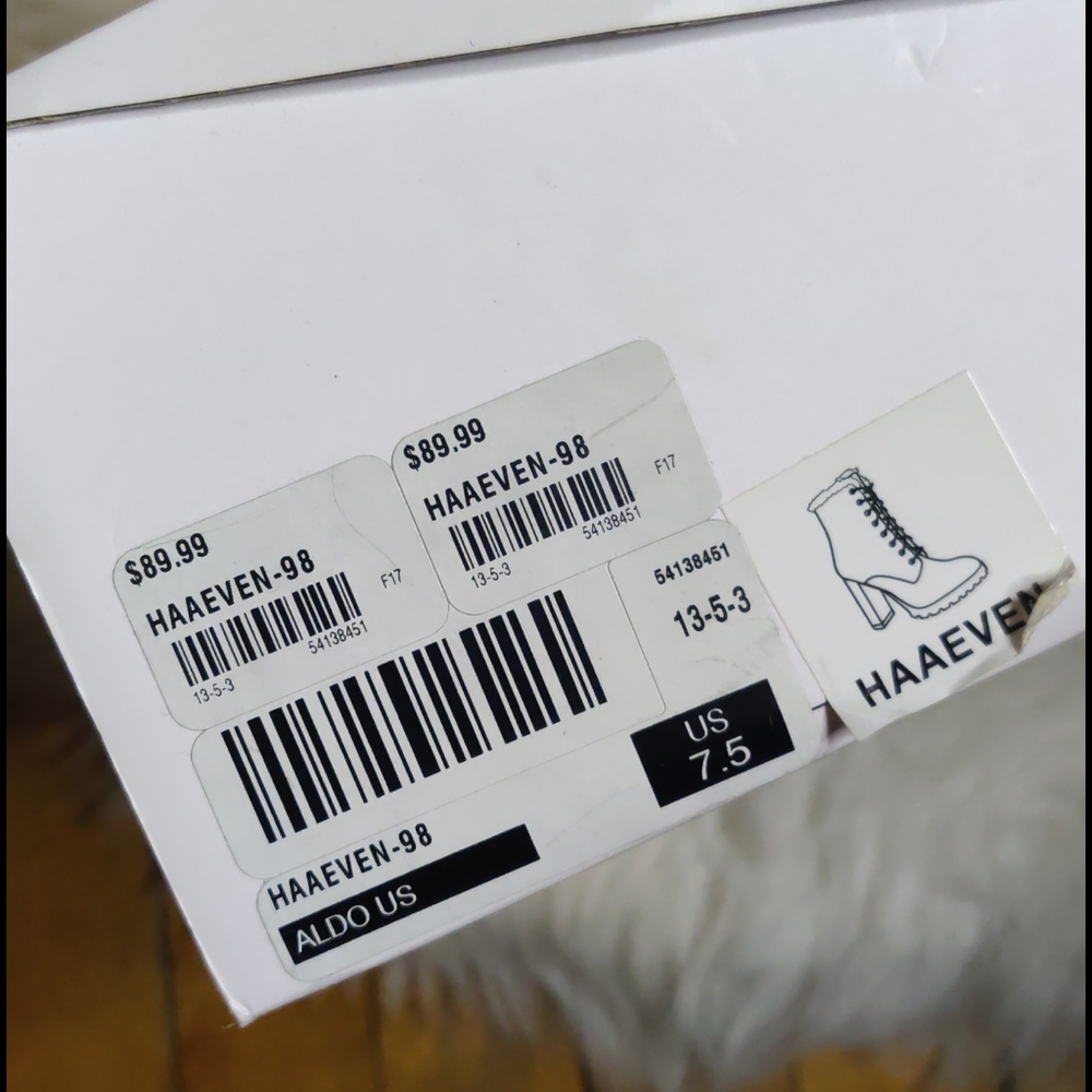 ALDO Lace Up Suede Booties - Picture 6 of 6